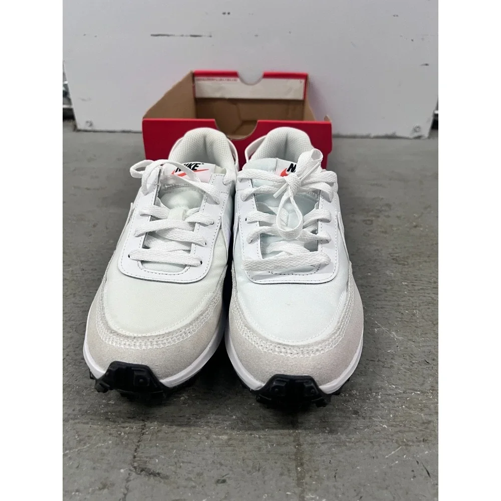 Nike Waffle Debut DH9523-100 Sneakers Womens 6 White Cream Low Top Running Shoes